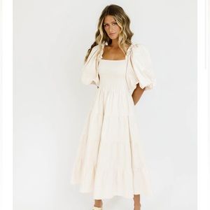 SCOUT PUFF SLEEVE DRESS